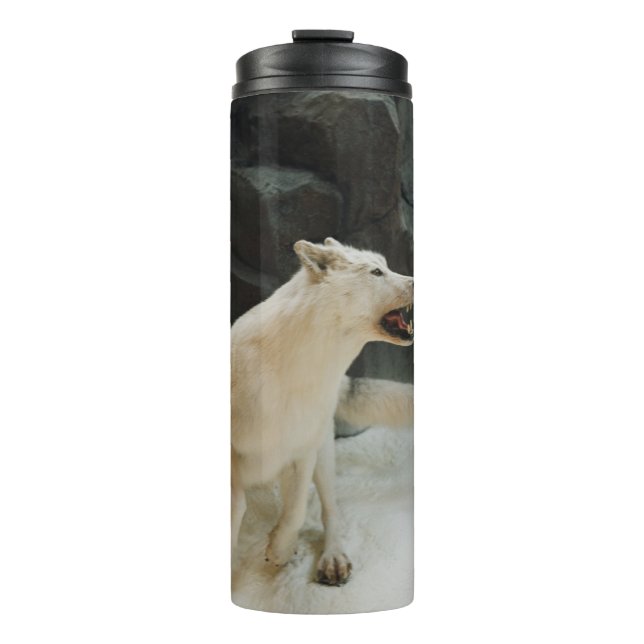 Bouteilles Isothermes Loup Blanc (Devant)