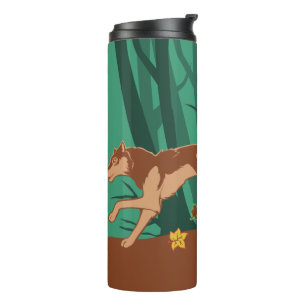 Bouteilles Isothermes Loup d'automne