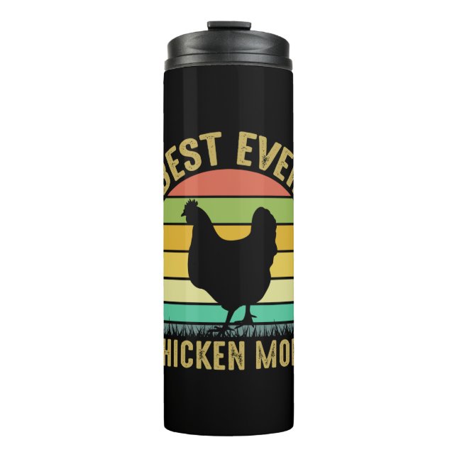 Bouteilles Isothermes Louvain de poulet | Meilleure mère du poulet (Devant)
