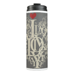 Bouteilles Isothermes Love Thermal Tumbler