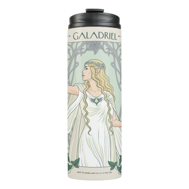 Bouteilles Isothermes Lumière de Galadriel de Valinor Graphique (Devant)