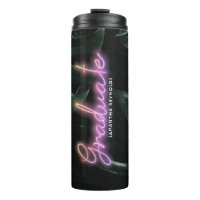 Lumières de néon des palmiers tropicaux | Diplômé 