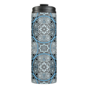 Bouteilles Isothermes Lumineux abstrait couture sans couture motif roman