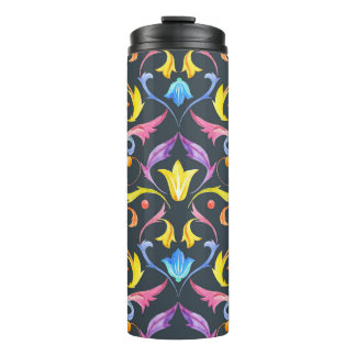 Bouteilles Isothermes Luminosité baroque : Charme Vintage coloré.