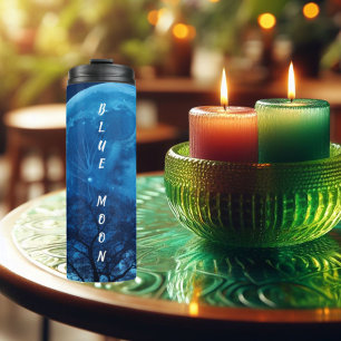 Bouteilles Isothermes Lune bleue dans le cordonnier du ciel