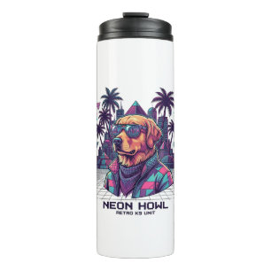 Bouteilles Isothermes Lunettes de soleil pour chien rétro Neon Howl K9 U