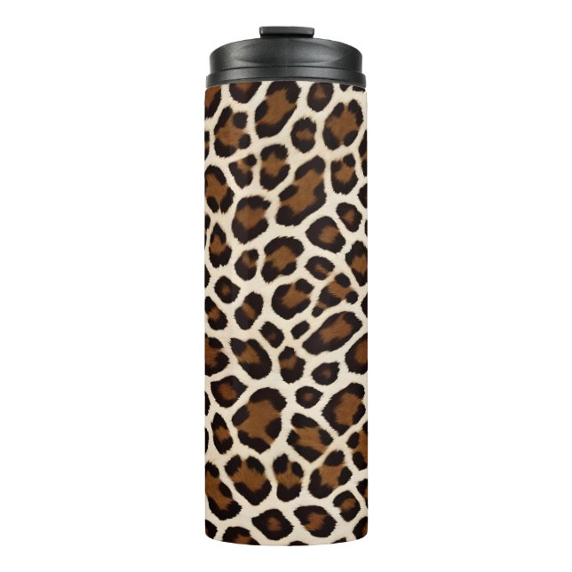 Bouteilles Isothermes Luxe Populaire White Leopard Elegance Collection (Devant)