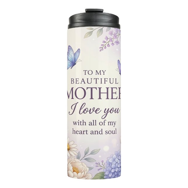 Bouteilles Isothermes Ma Belle Mère Fête des Mères (Devant)