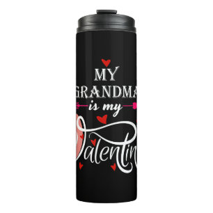 Bouteilles Isothermes Ma grand-mère est ma Saint-Valentin Valentines