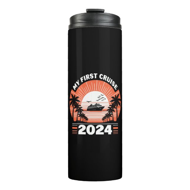 Bouteilles Isothermes Ma première croisière 2024 (Devant)