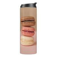 Macarons nom personnalisé tumbler