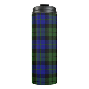 Bouteilles Isothermes MacKay Green Scottish Clan Tartan Plaid