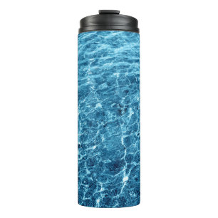 Bouteilles Isothermes Macro Bubbling Blue Sea Photo