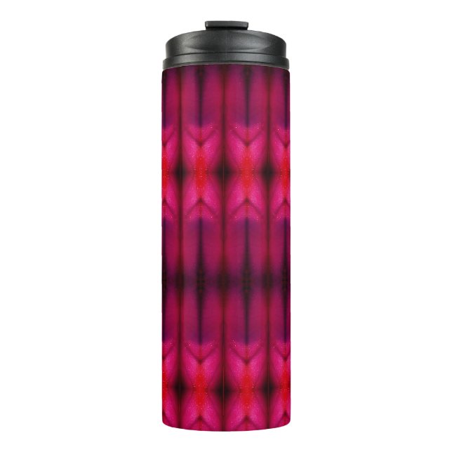 Bouteilles Isothermes Magenta Flower Ikat Reco (Devant)