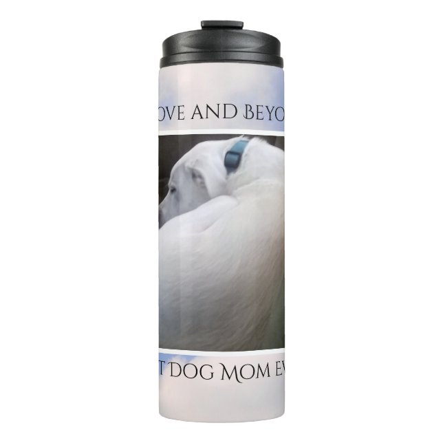 Bouteilles Isothermes Magnifique Ciel Nuageux Best Chien Maman Mignonne  (Devant)