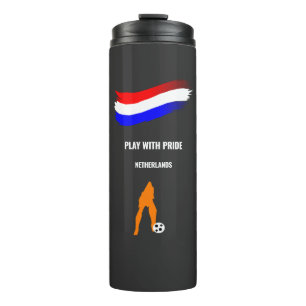 Bouteilles Isothermes Maillot Fierté Footballeur Néerlandais 2026