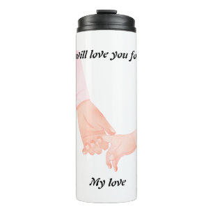 Bouteilles Isothermes Main dans l'amour de la main Art - Parent & Enfant