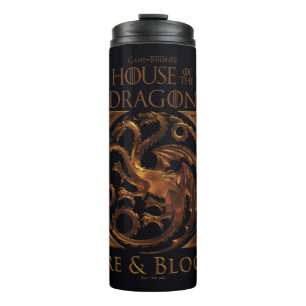 Bouteilles Isothermes MAISON DU DRAGON   Maison Targaryen Sigil