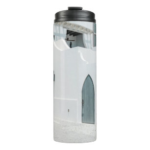 Bouteilles Isothermes Maison en béton blanc