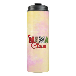 Bouteilles Isothermes Mama Claus Plaid Motif-60096