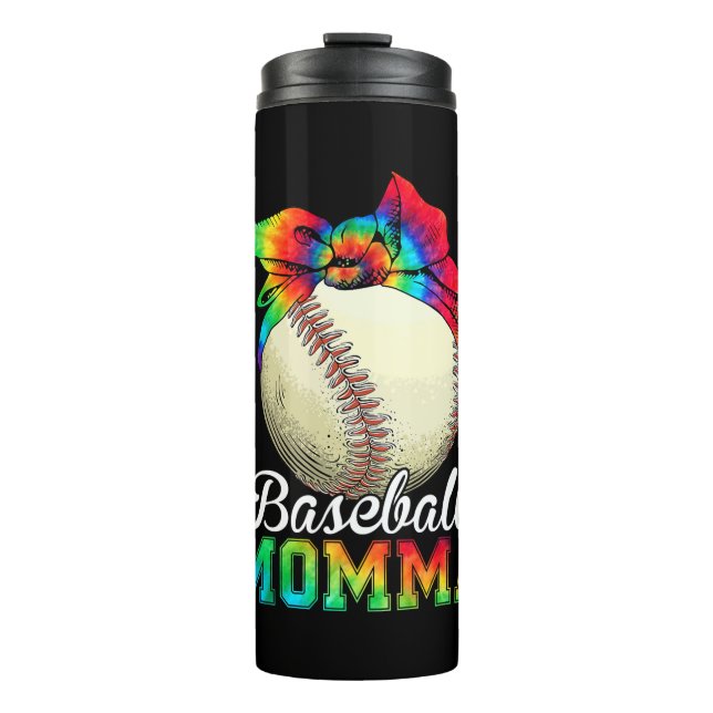 Bouteilles Isothermes Maman Baseball Momma Anniversaire (Devant)