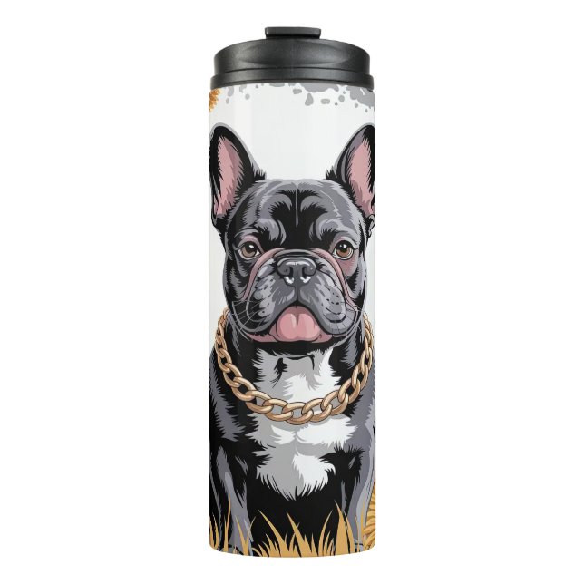 Bouteilles Isothermes Maman Bouledogue Français Mignonne (Devant)