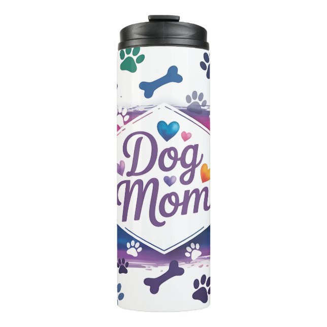 Bouteilles Isothermes Maman de chien (Devant)