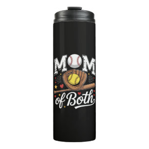 Bouteilles Isothermes Maman de deux Baseball Softball de jour de match