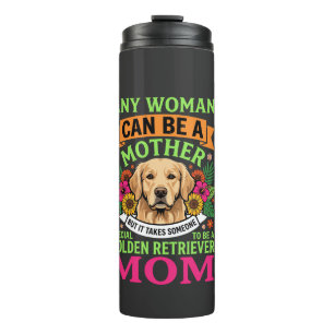 Bouteilles Isothermes Maman Golden Retriever Fleurie Amoureuse des Chien