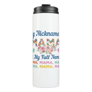 Bouteilles Isothermes Maman Mon Surnom Est Maman Anniversaire