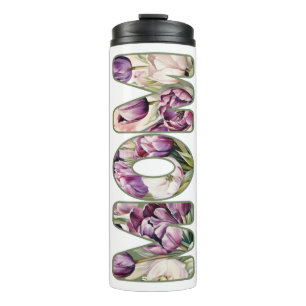 Bouteilles Isothermes Maman Tulipe pourpre