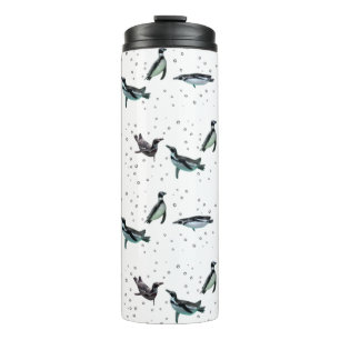 Bouteilles Isothermes Manchots Pétilants Tumbler Thermique (choisissez l