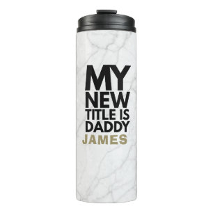 Bouteilles Isothermes Marbre moderne tendance Nouveau papa