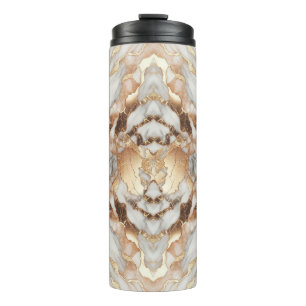Bouteilles Isothermes Marbre Tendance Luxueux Or Rose Glam