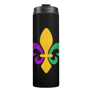 Bouteilles Isothermes Mardi Gras Fleur De Lis