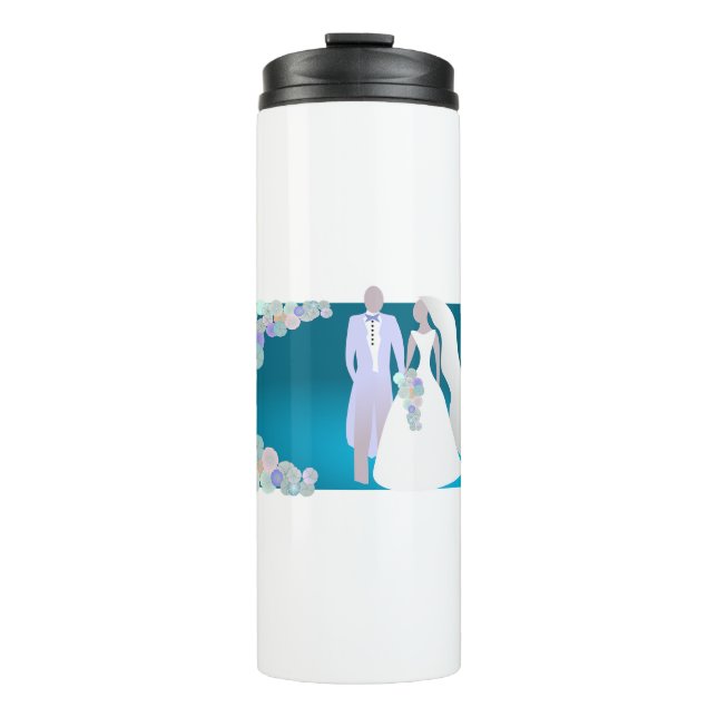 Bouteilles Isothermes Mariage (Devant)