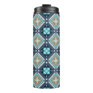 Bouteilles Isothermes Maroc Mexicaine Motif décoratif sans couture Backg