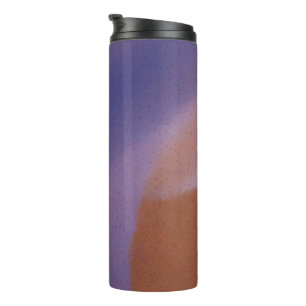 Bouteilles Isothermes « Mauve Mirage Flow » – Abstrait Rose Bleu Pêche