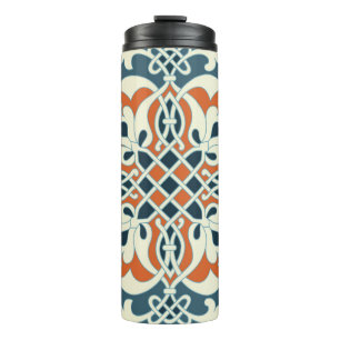 Bouteilles Isothermes Médaillé sans couture Vintage motif multicolore