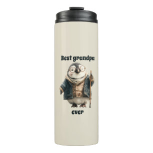 Bouteilles Isothermes Meilleur Grand-Papa Pingouin d'Hiver