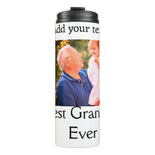 Bouteilles Isothermes Meilleur grand-père jamais grand-père photo cadeau
