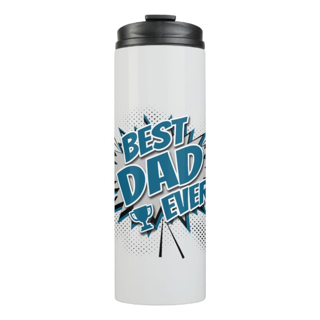 Bouteilles Isothermes Meilleur papa jamais (Devant)