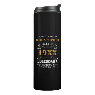 Bouteilles Isothermes Meilleur père d'anniversaire personnalisé Gold lég