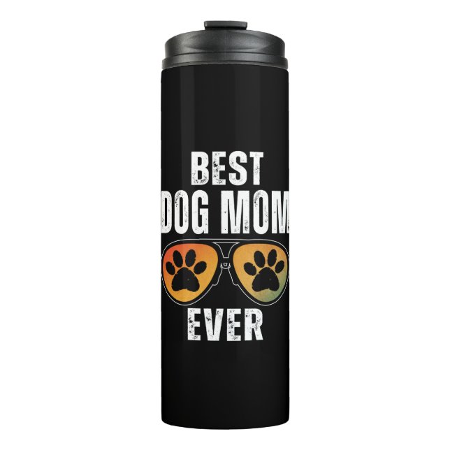 BOUTEILLES ISOTHERMES MEILLEURE MAMAN DE CHIEN DE TOUS LES TEMPS (Devant)