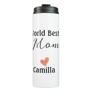 Bouteilles Isothermes Meilleure maman du monde joyeuse fête des mères gr