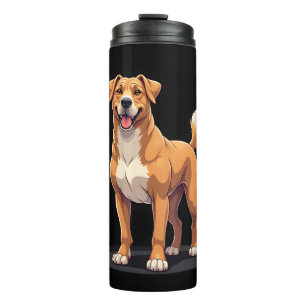Bouteilles Isothermes Meilleure vie avec Dogo Canario T-Shirt à manches 