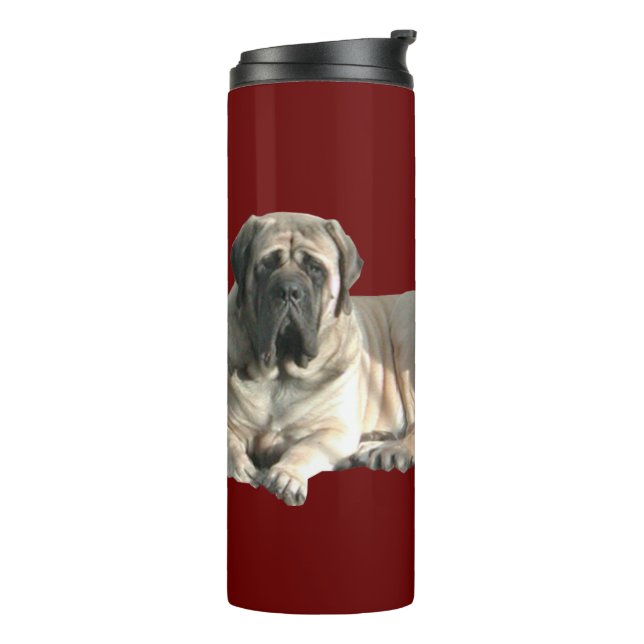 Bouteilles Isothermes Meilleurs amis des Mastiffs (Tourné sur la gauche)