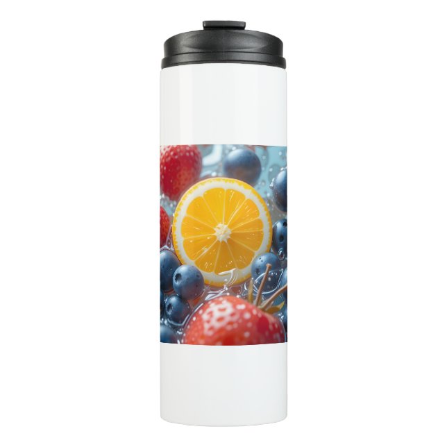 Bouteilles Isothermes Mélange de fruits aquatiques (Devant)