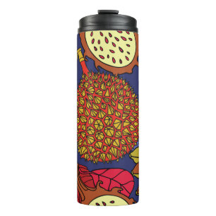 Bouteilles Isothermes Mélange exotique de fruits tropicaux. Natur floral