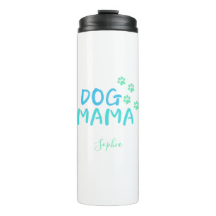 Bouteilles Isothermes Mélange Paw et Chien MAMA TypographieCafé à deu